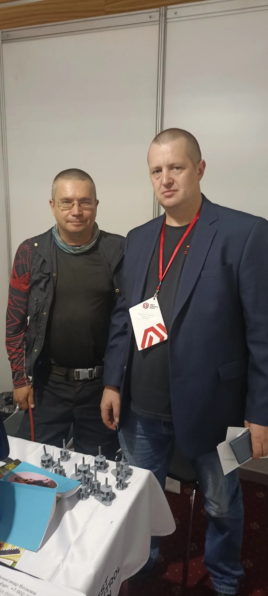 Представитель Красного Жука на профессиональном мероприятии